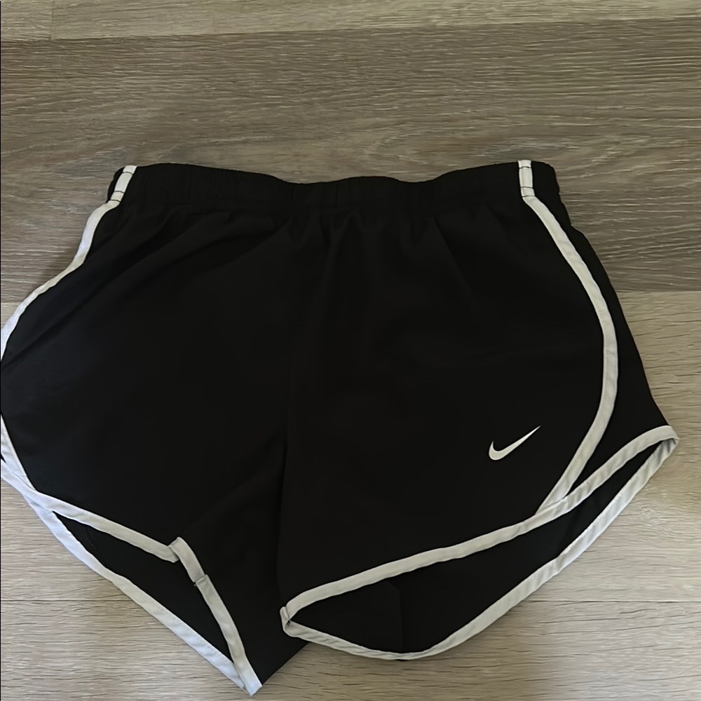 Girls Black Nike Dri-Fit Shorts
